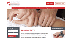 Desktop Screenshot of csht.org